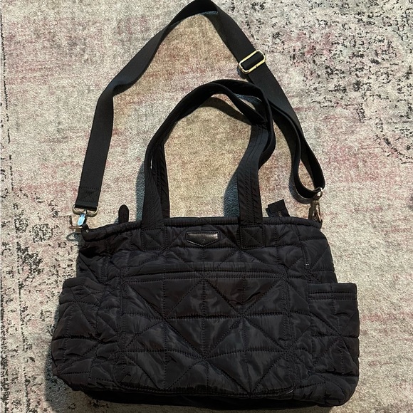 Black Quilted Baby Bag - Picture 1 of 2
